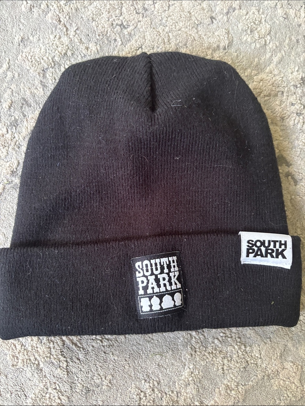 South Park Black Cuffed Beanie